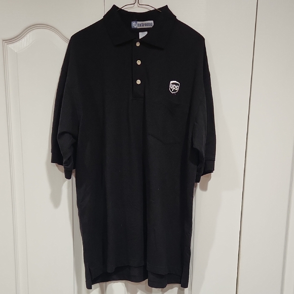 Black Polo UPS Shirt - Picture 1 of 2